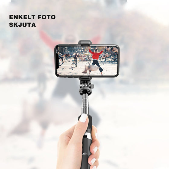 3 i 1 Bluetooth Selfie Stick