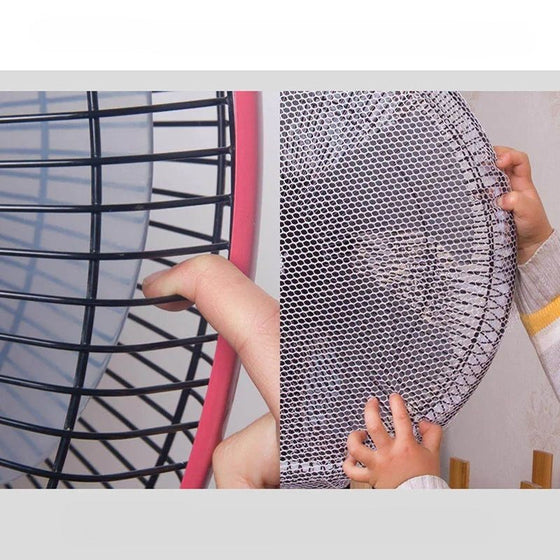 Skyddande nät för elektrisk fläkt