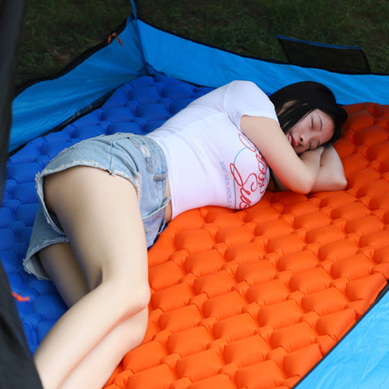 Fuktsäker uppblåsbar camping madrass