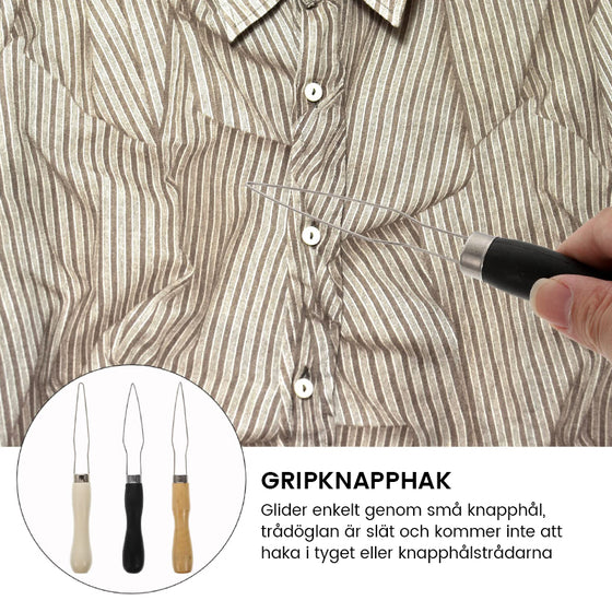 Knappkrokhjälpmedel