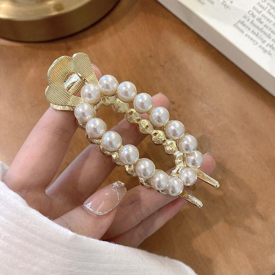 Hårklämmor i strass