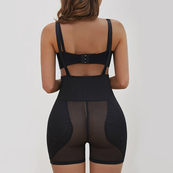 Höftlyftsbyxor med hängslen