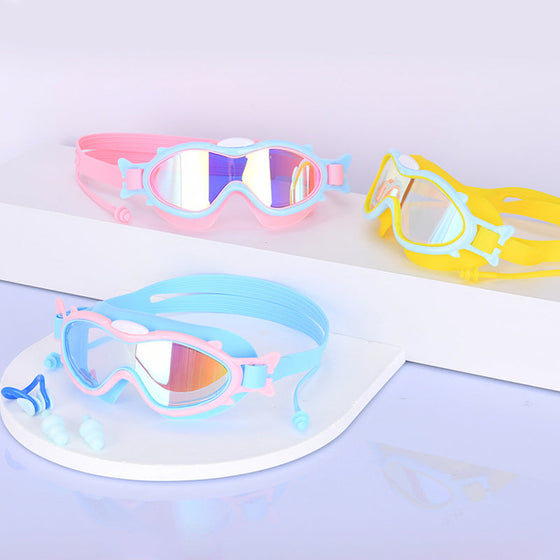 Barns vattentäta och imfria simglasögon