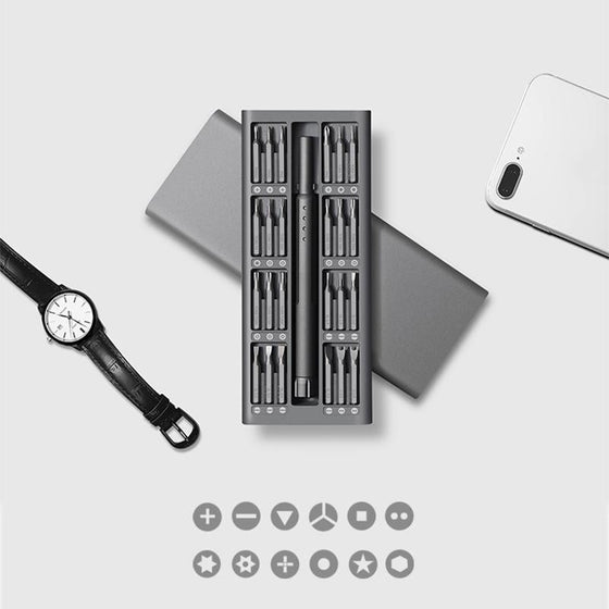 Precisionsskruvmejselsats (48 st.)