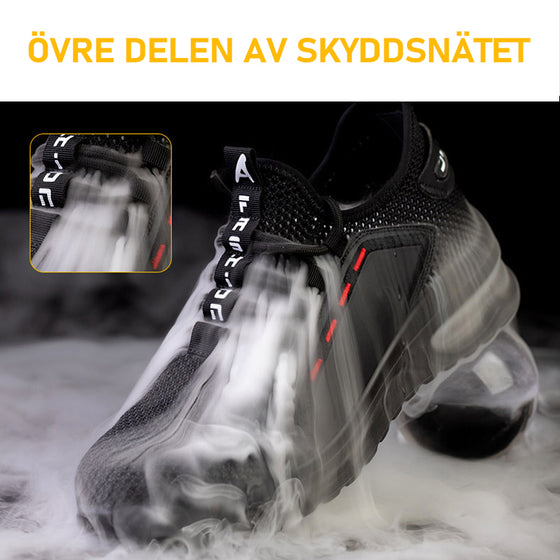 Andningsbara skyddsskor