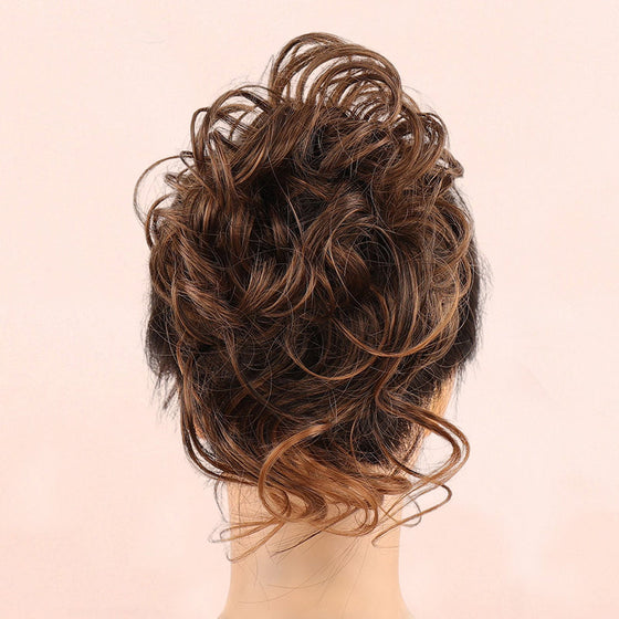 Rufsig bulle-hårstycken