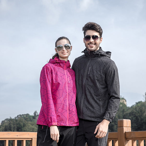 Vattentät och andningsbar jacka