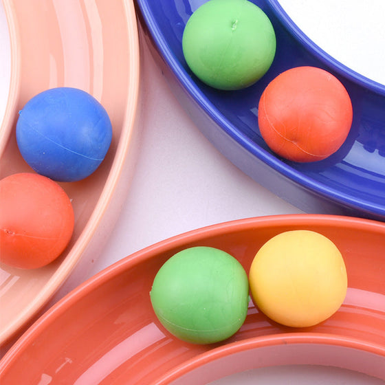 8-formad oändlig loop spårleksak