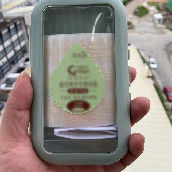 Osynliga dubbla ögonlocksremsor