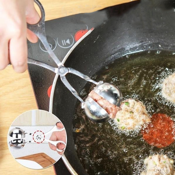 Köttbulleskopa i rostfritt stål