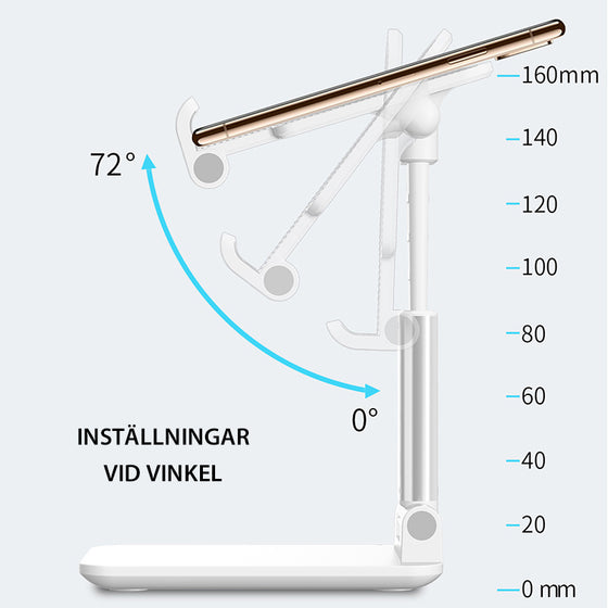 Hållare för stationär surfplatta