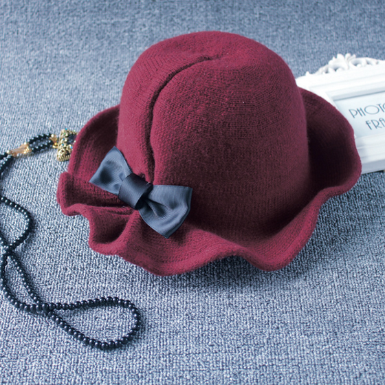 Elegant retro vintermössa