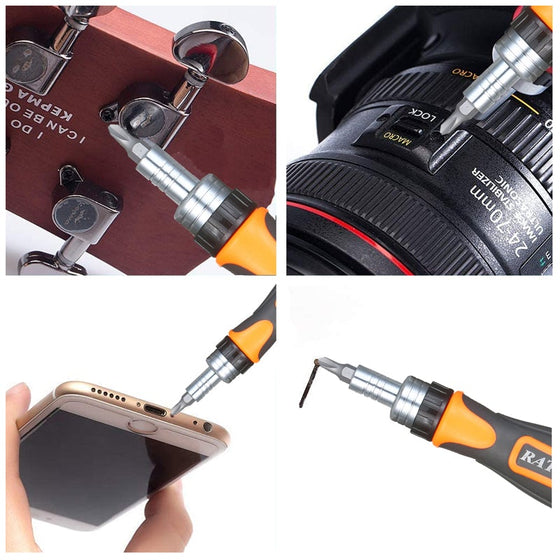 38 i 1 precisionsskruvmejselbitssats