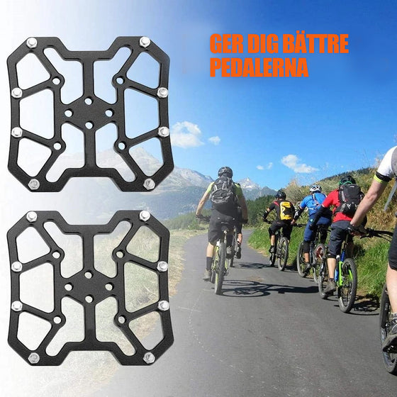 Aluminiumlegering Clipless pedalplattforms adaptrar