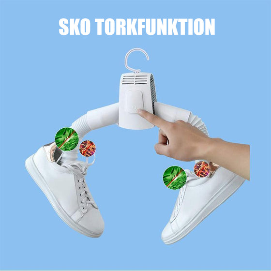 Bärbar elektrisk torktumlare