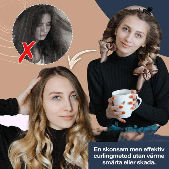 Värmefritt lockigt hårpaket