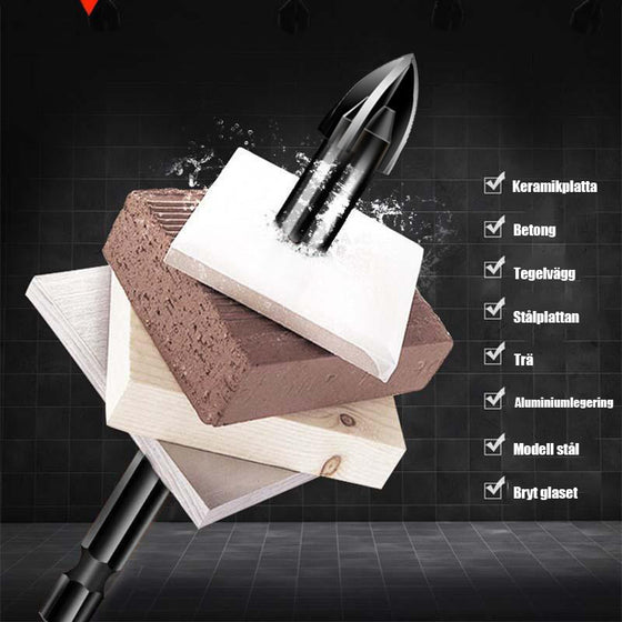 Effektiva universella borrverktyg (5st)