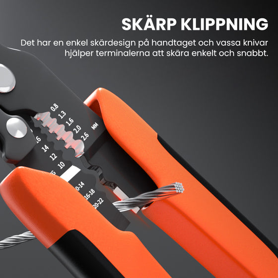 Multifunktionell Trådavisoleringstång