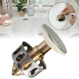 Universell avloppsfilter för tvättställ