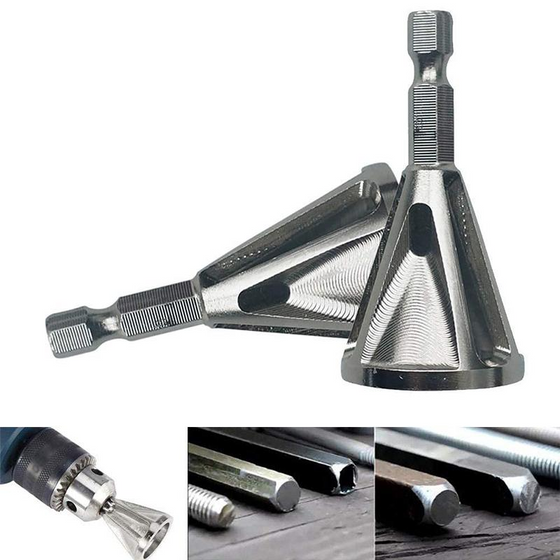 Avgradning av externt fästverktyg för borr