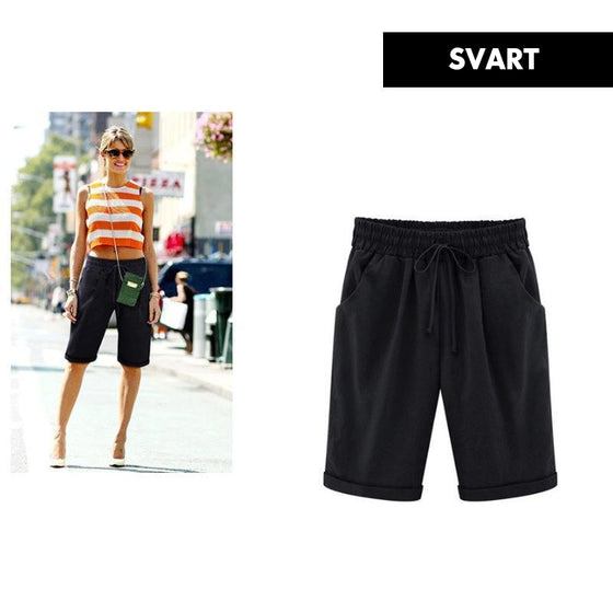 Lösa shorts för kvinnor