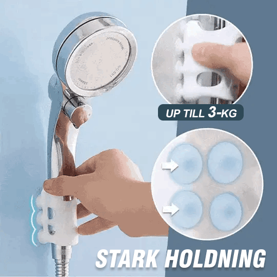 Handsfree duschhuvudshållare