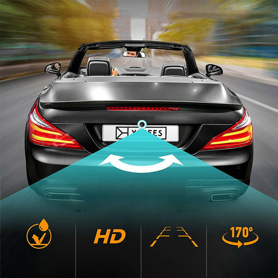 HD-bil omvänd videokamera