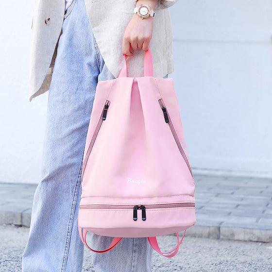 Damsimväska utrustning ryggsäck