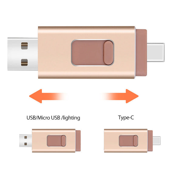 4-i-1 USB-minne