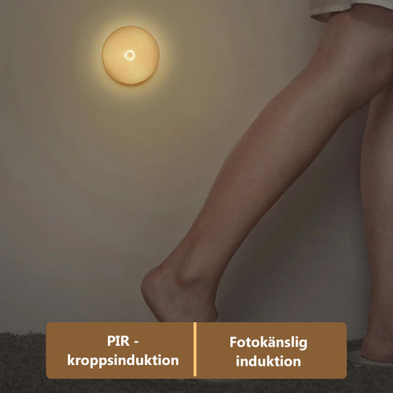 Intelligent mänsklig induktion LED nattlampa