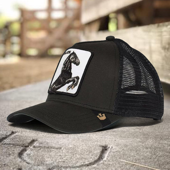 Djurmönster nät basebollkeps