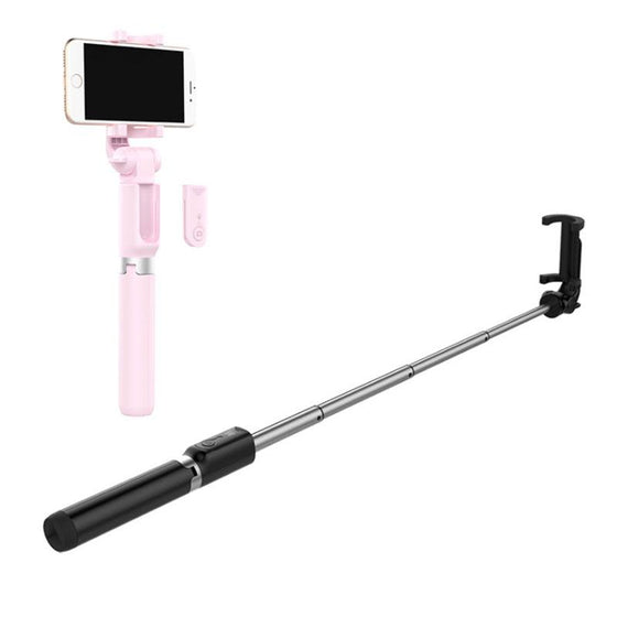 3 i 1 Trådlös Bluetooth Selfie Stick Med Fjärrkontroll