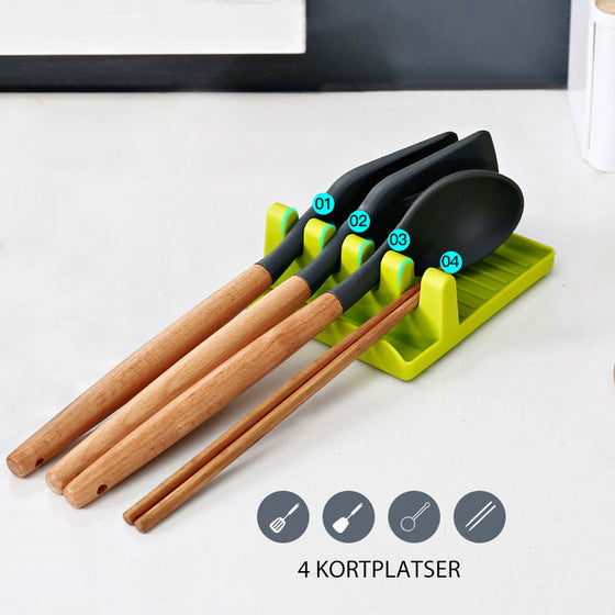 Multifunktionellt köksspatelställ