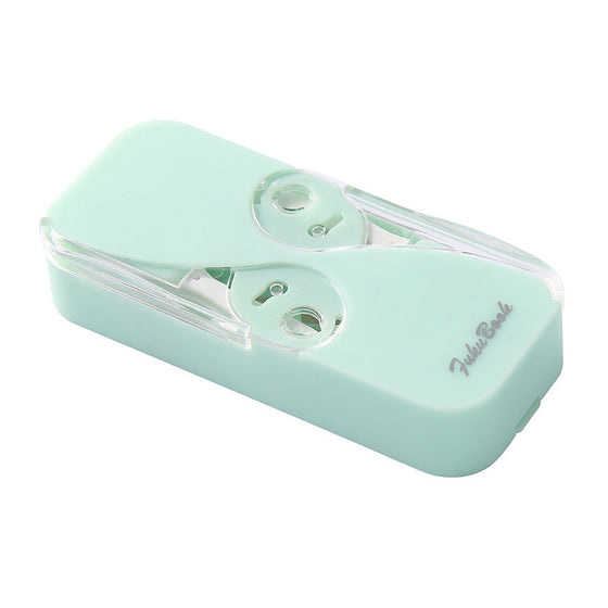 Bärbar tandtrådsdispenser