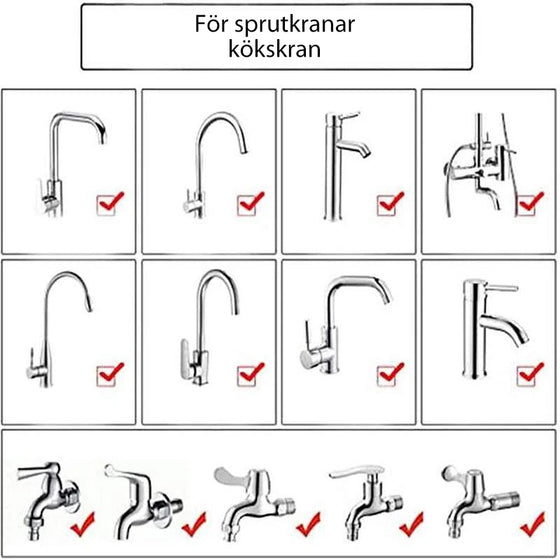 Hemtillbehör Kranspruta