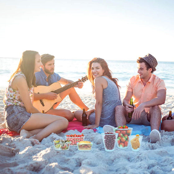 Återanvändbara matförvaringspåsar