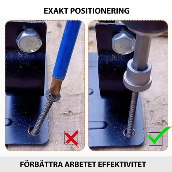 Magnetisk positionerings skruvmejsel