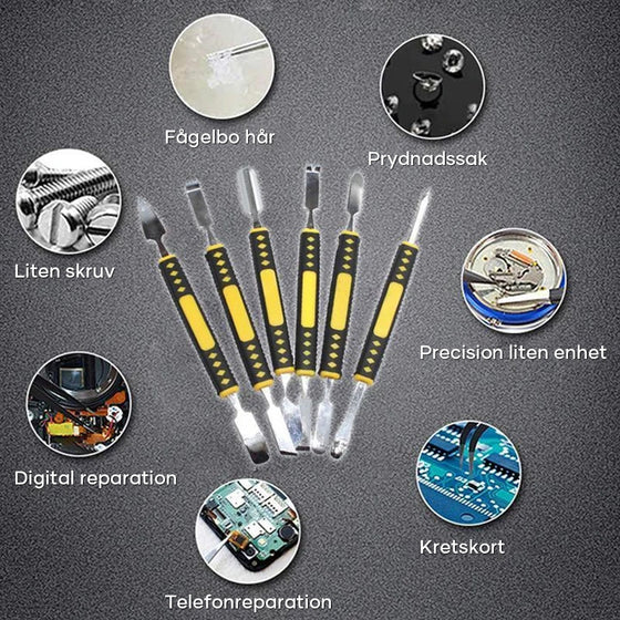 Metall Kofot 6st Set