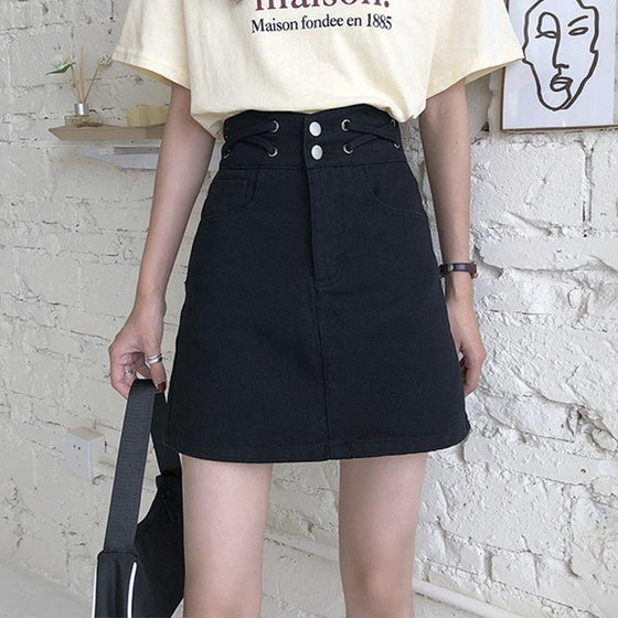 Den nya fångsäkra denimkjolen 2021