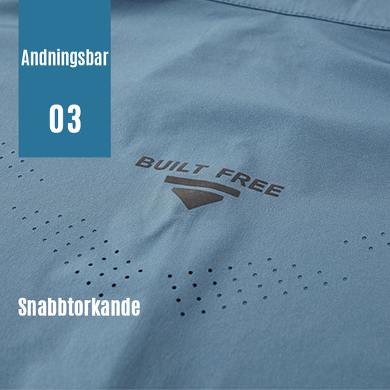 Vattentät solskyddsjacka