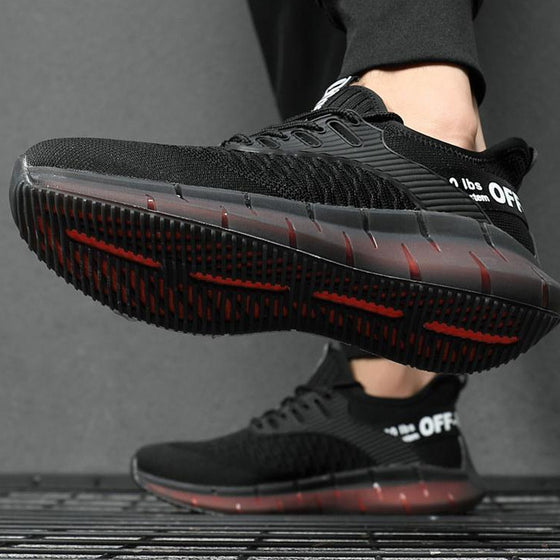 Deodorant flugvävda skyddsskor