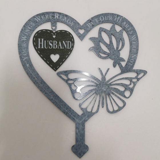 Fjärilskylt Prydnad