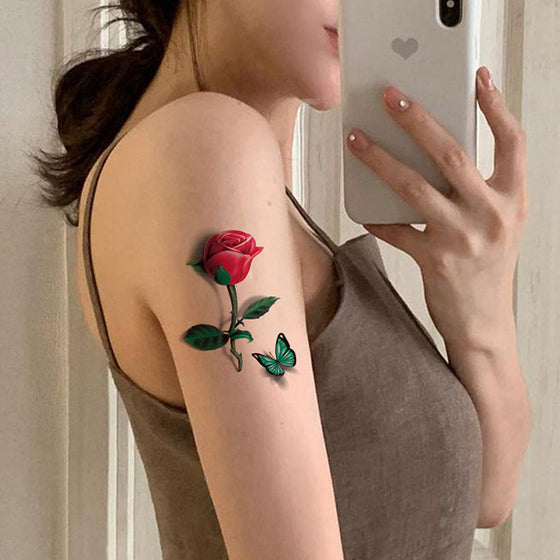 3D Stereotatueringsklistermärke