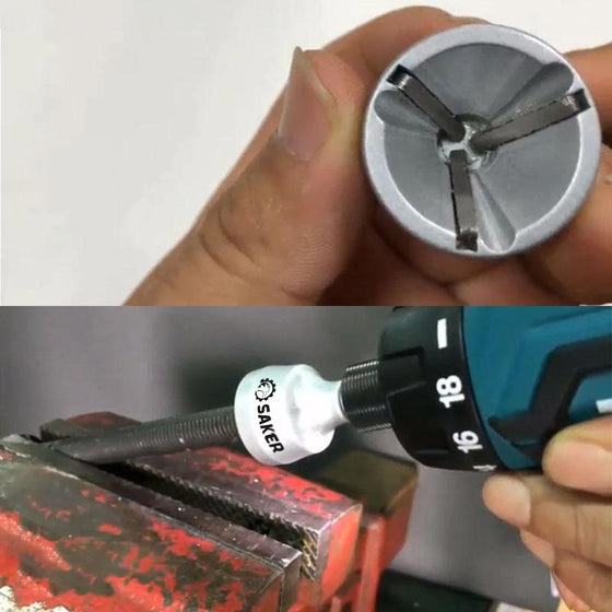 Avgradning avfasningsverktyg