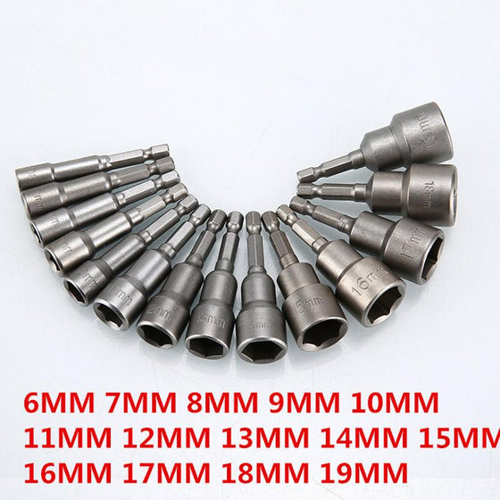 Extra Djup HexBit Hylsbultmuttrar Bit Set