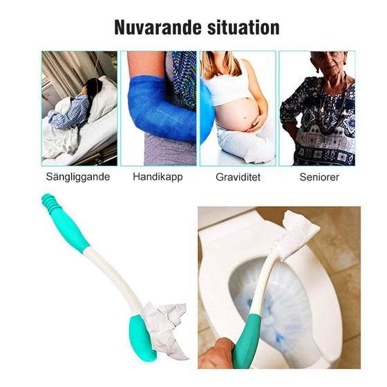 Verktyg för torkning med toalettpapper