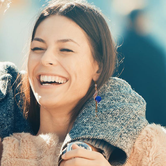 Eleganta påfågelörhängen (2 färger)