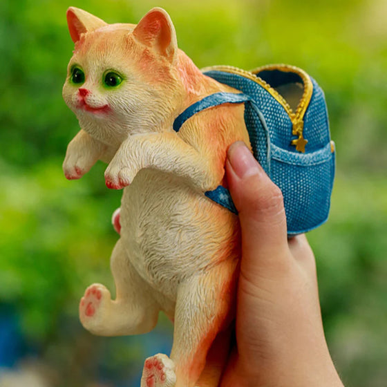 Härlig kreativ trädgård prydnad