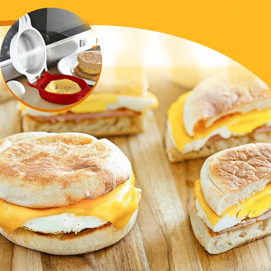 Äggwich äggkokare i mikrovågsugn