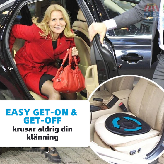 360 ° roterande sittdyna